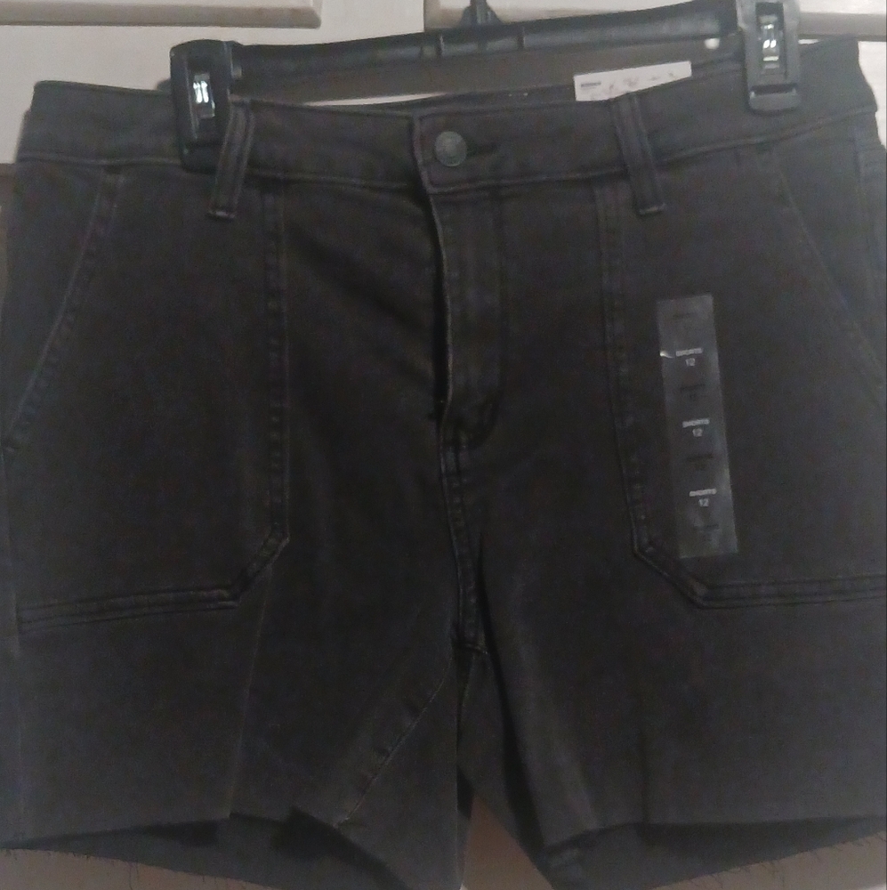NWT Sonoma Women's High Waist Shorts - Black
